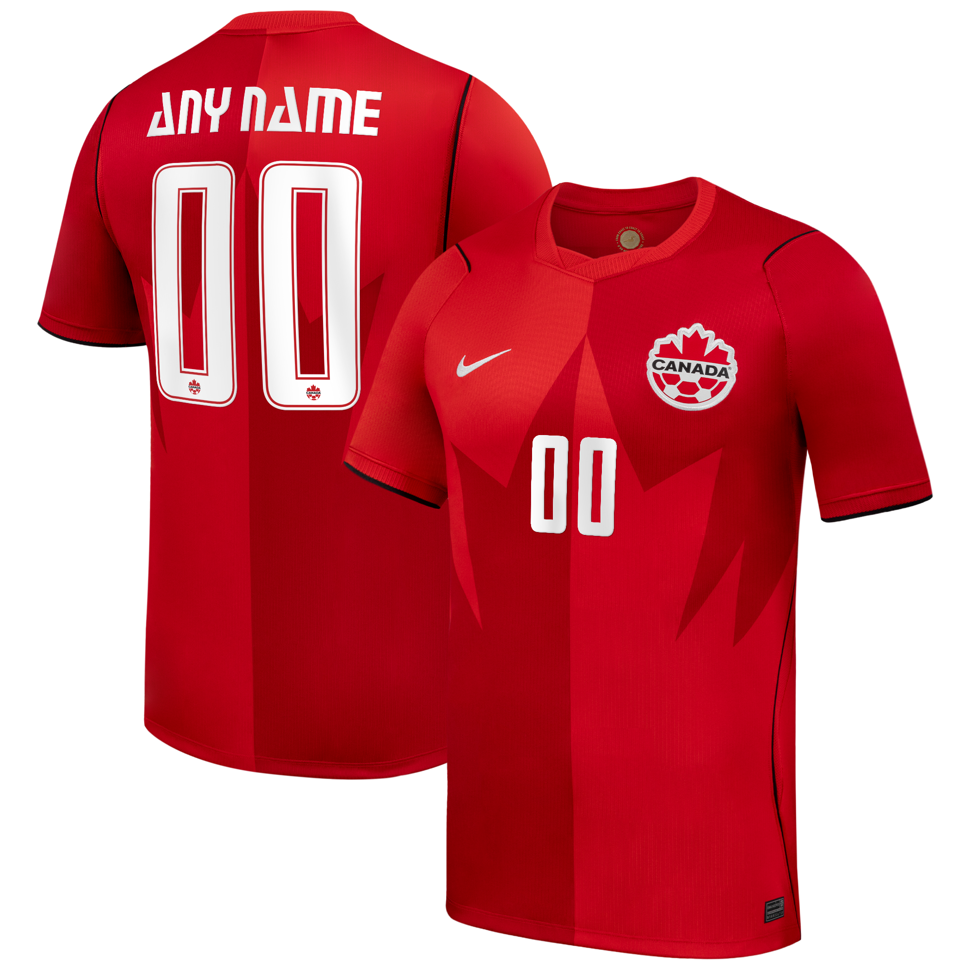 Maillot réplique personnalisé Nike blanc pour homme, Canada Soccer 2026, troisième stade