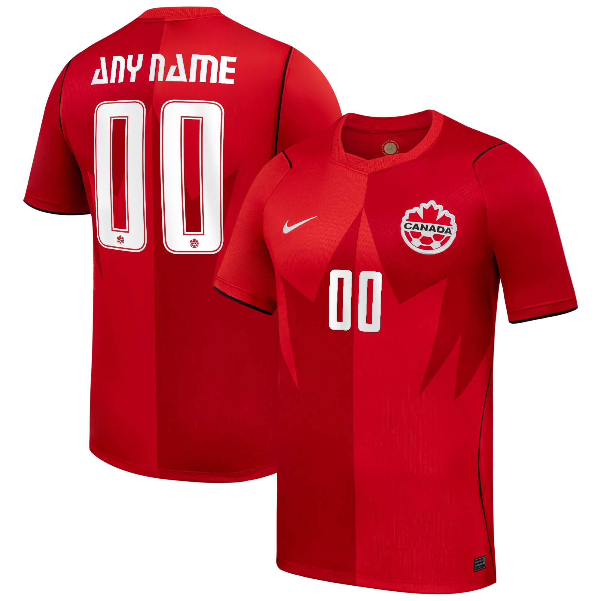 Maillot réplique personnalisé Nike blanc pour homme, Canada Soccer 2026, troisième stade