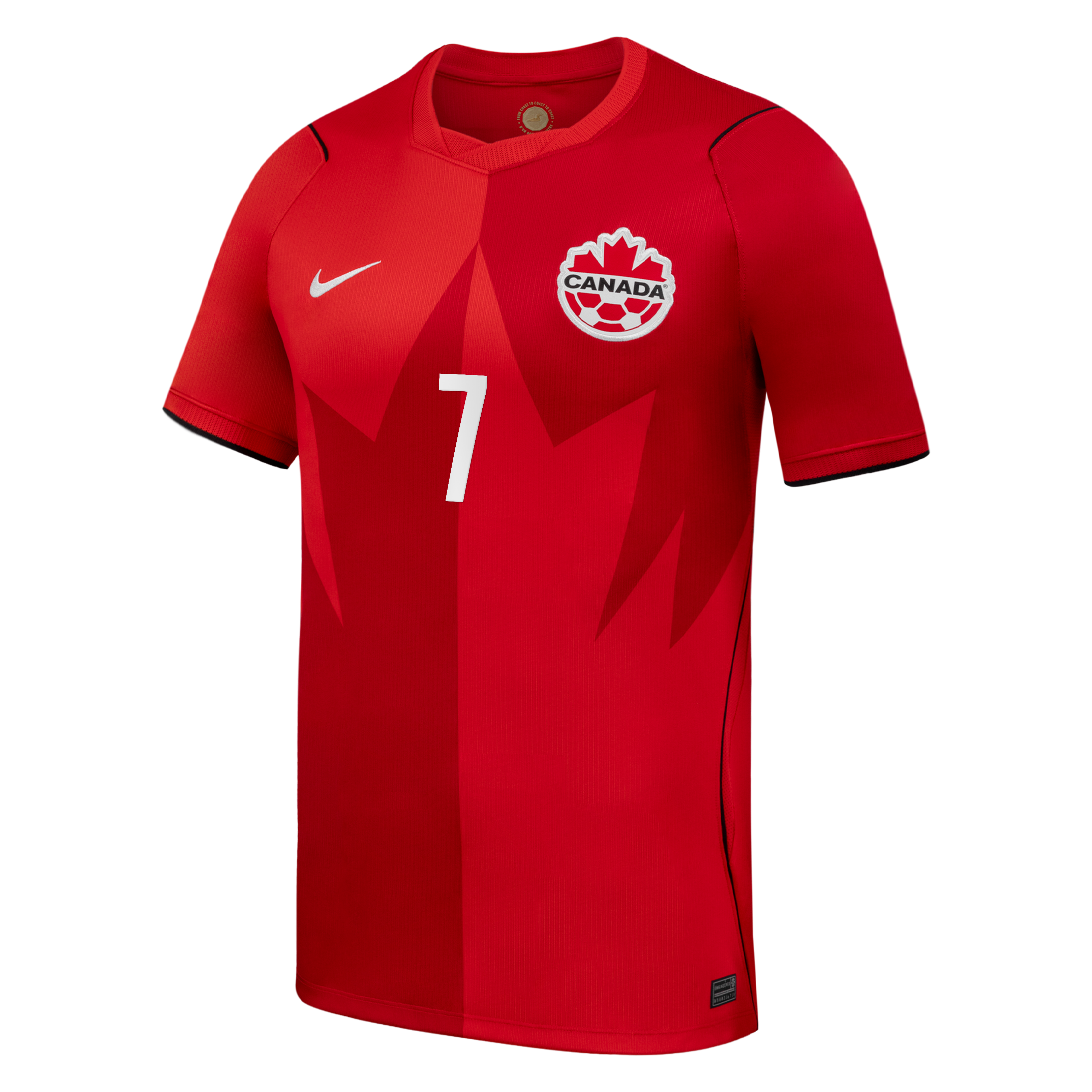 Men's Nike Stephen Eustáquio Red Canada Soccer 2026 Home Stadium Replica Jersey