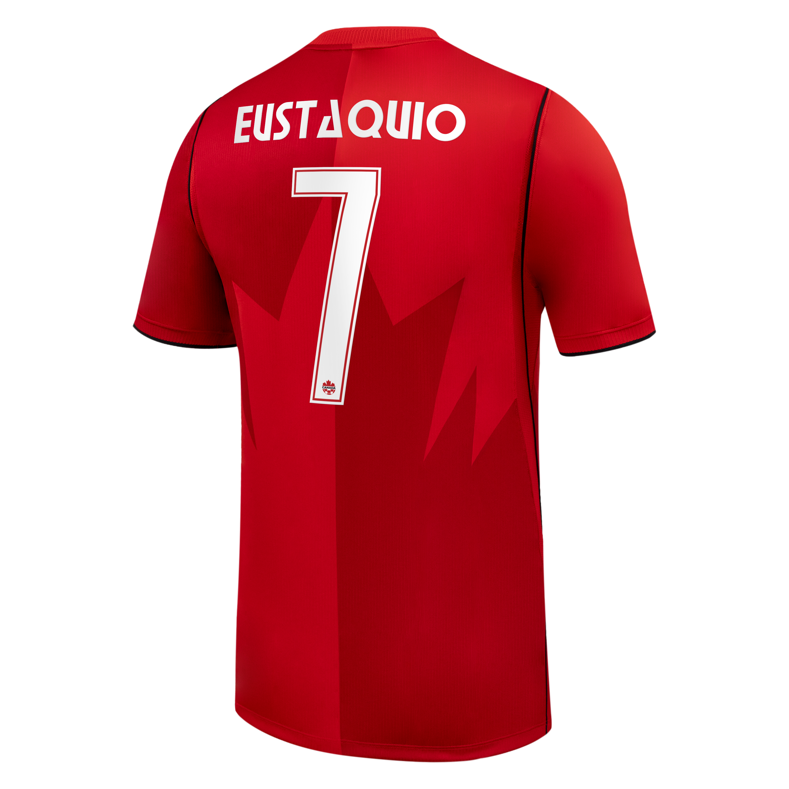 Men's Nike Stephen Eustáquio Red Canada Soccer 2026 Home Stadium Replica Jersey