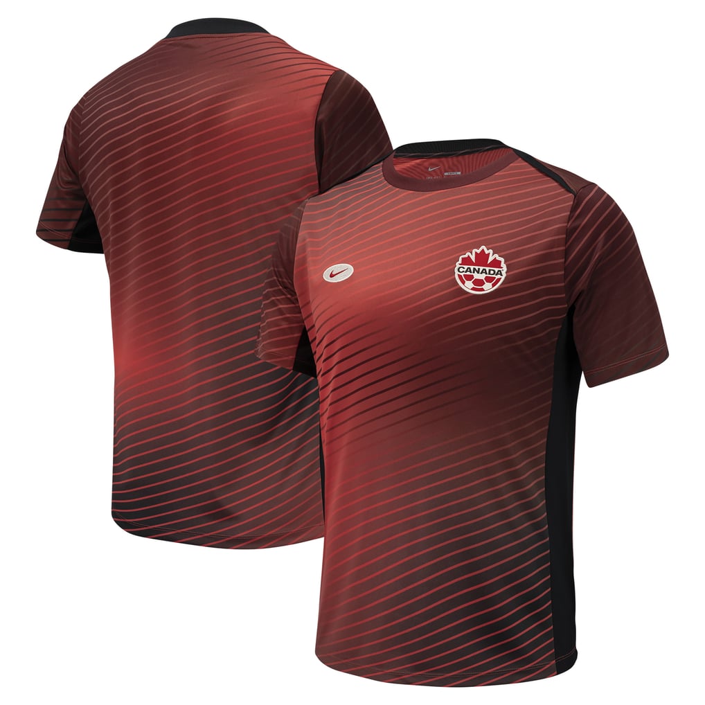 Canada Soccer Nike Unisex 2024 Pre-Match Top - Red