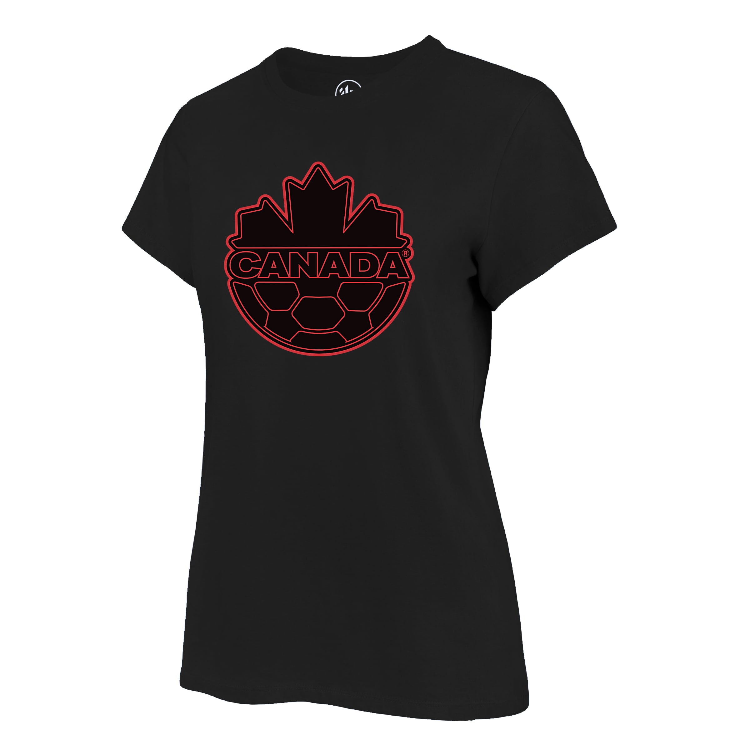 Women's '47 Black Canada Soccer Fan T-Shirt