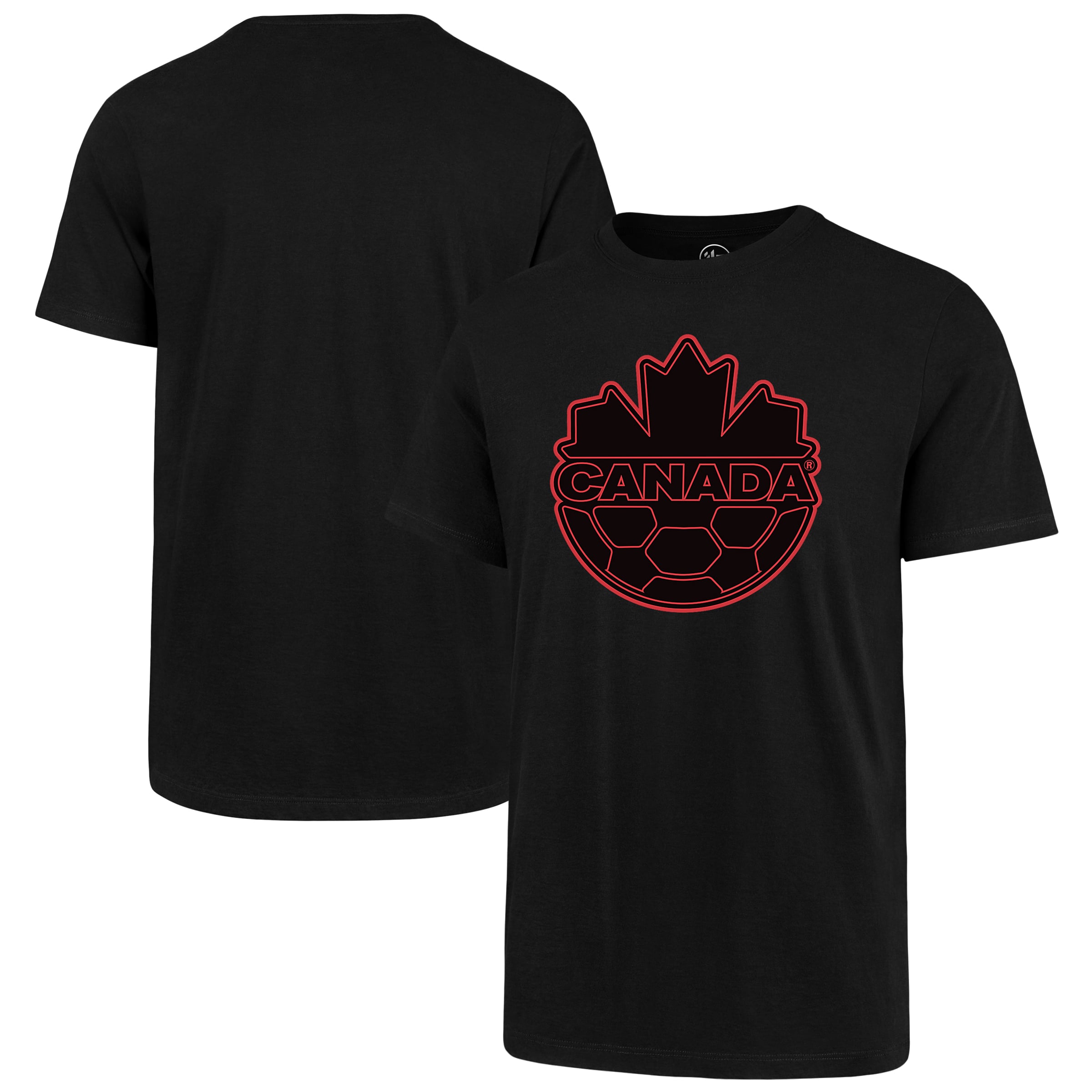 Youth '47 Black Canada Soccer Tonal T-Shirt