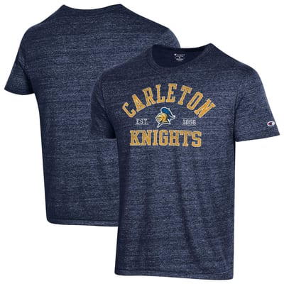 Carleton Knights Champion Ultimate Triblend T-Shirt - Navy