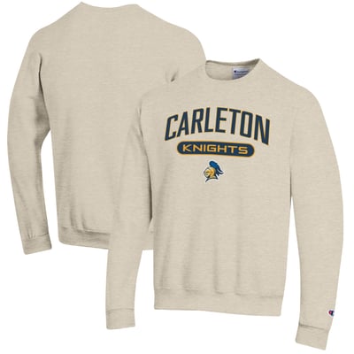 Carleton Knights Champion Powerblend Sweatshirt - Oatmeal