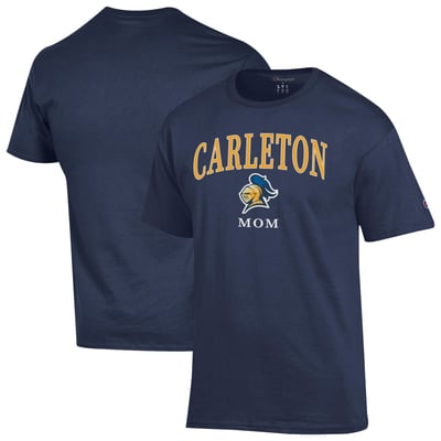  Carleton Knights Champion Women's Arch Mom Jersey T-Shirt - Blue