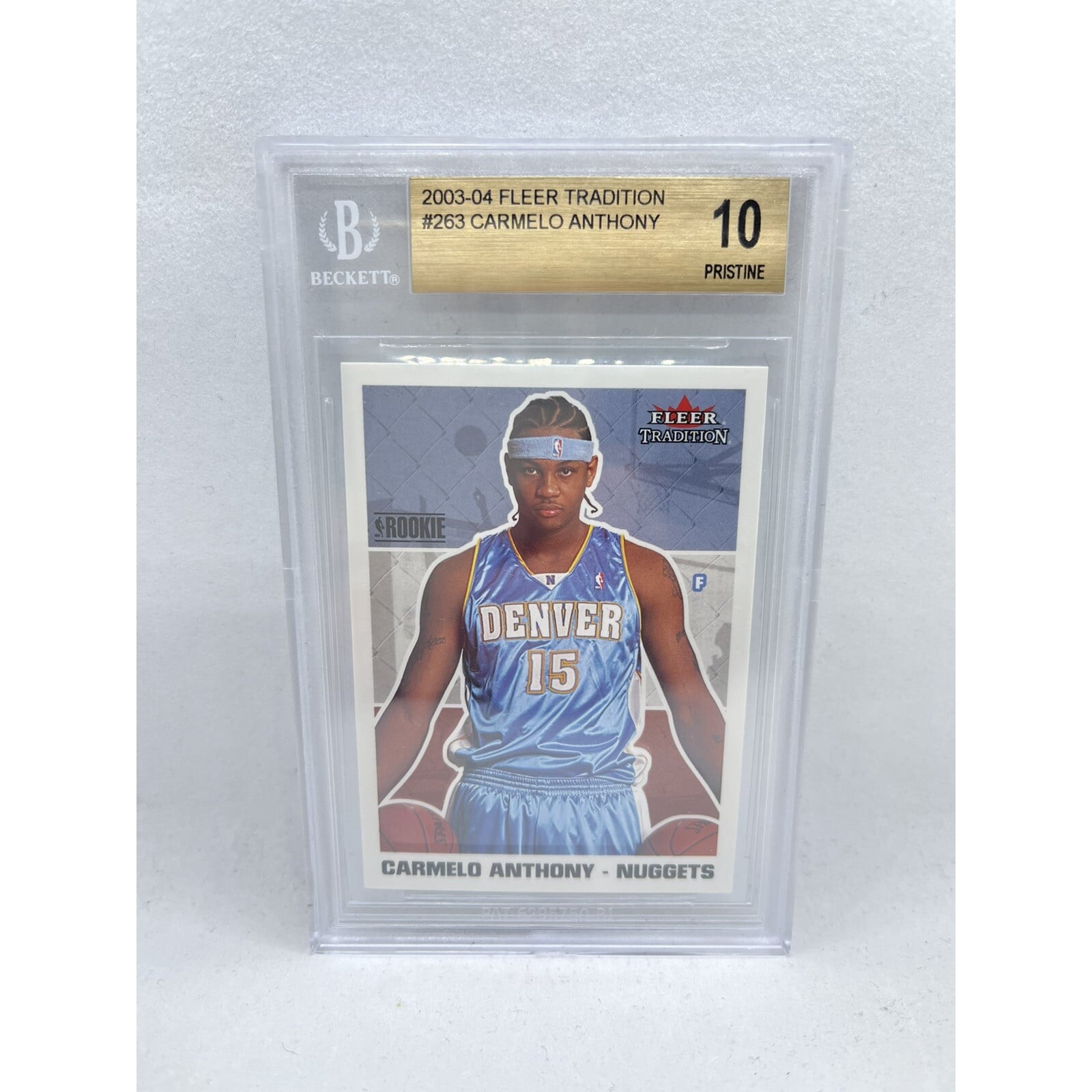 2003-04 Tradition Fleer Rookie Card RC BGS James 0 #261 LeBron 