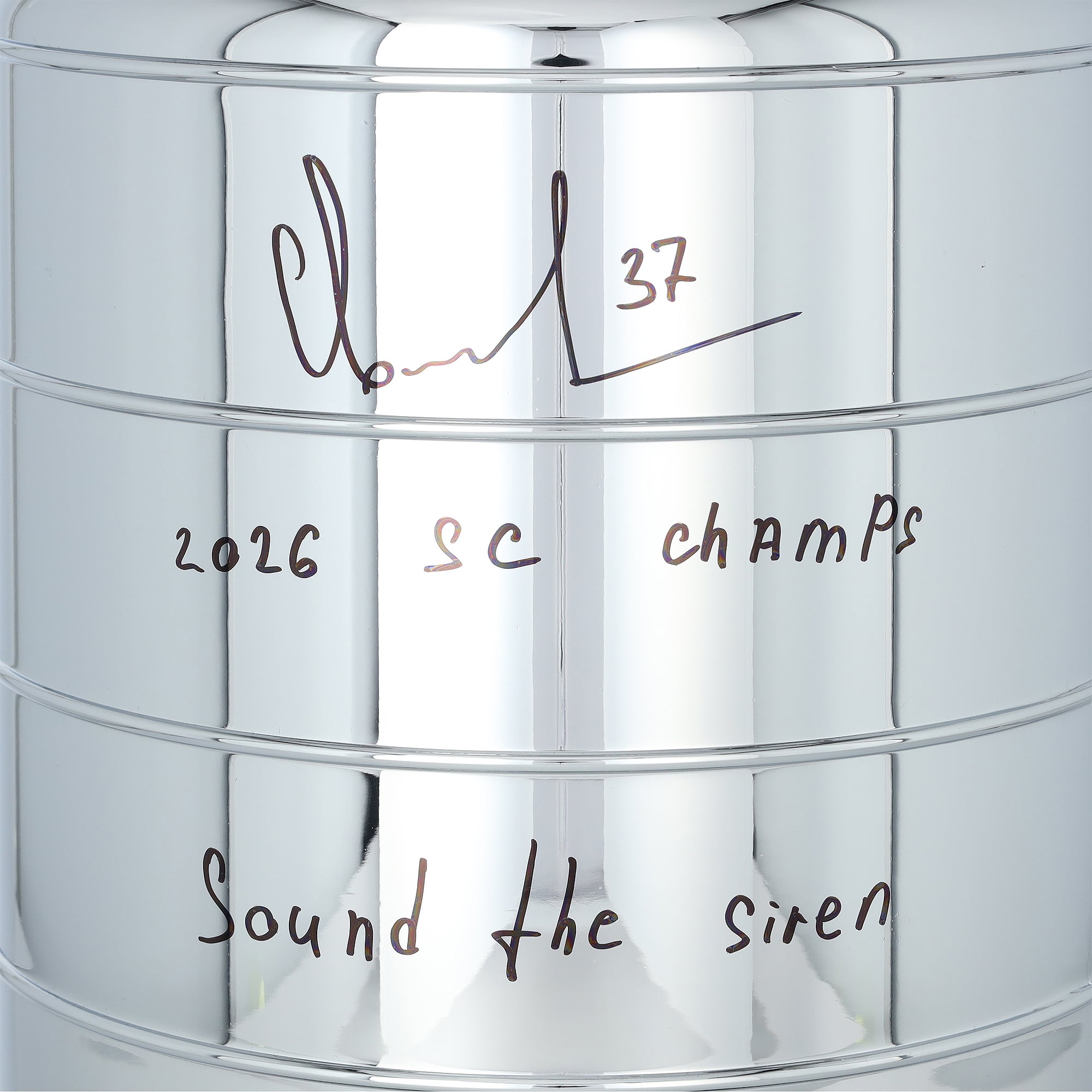 Andrei Svechnikov Carolina Hurricanes Autographed 2026 Stanley Cup Champions 2' Replica Cup with Multiple Inscriptions - Limited Edition #5/5
