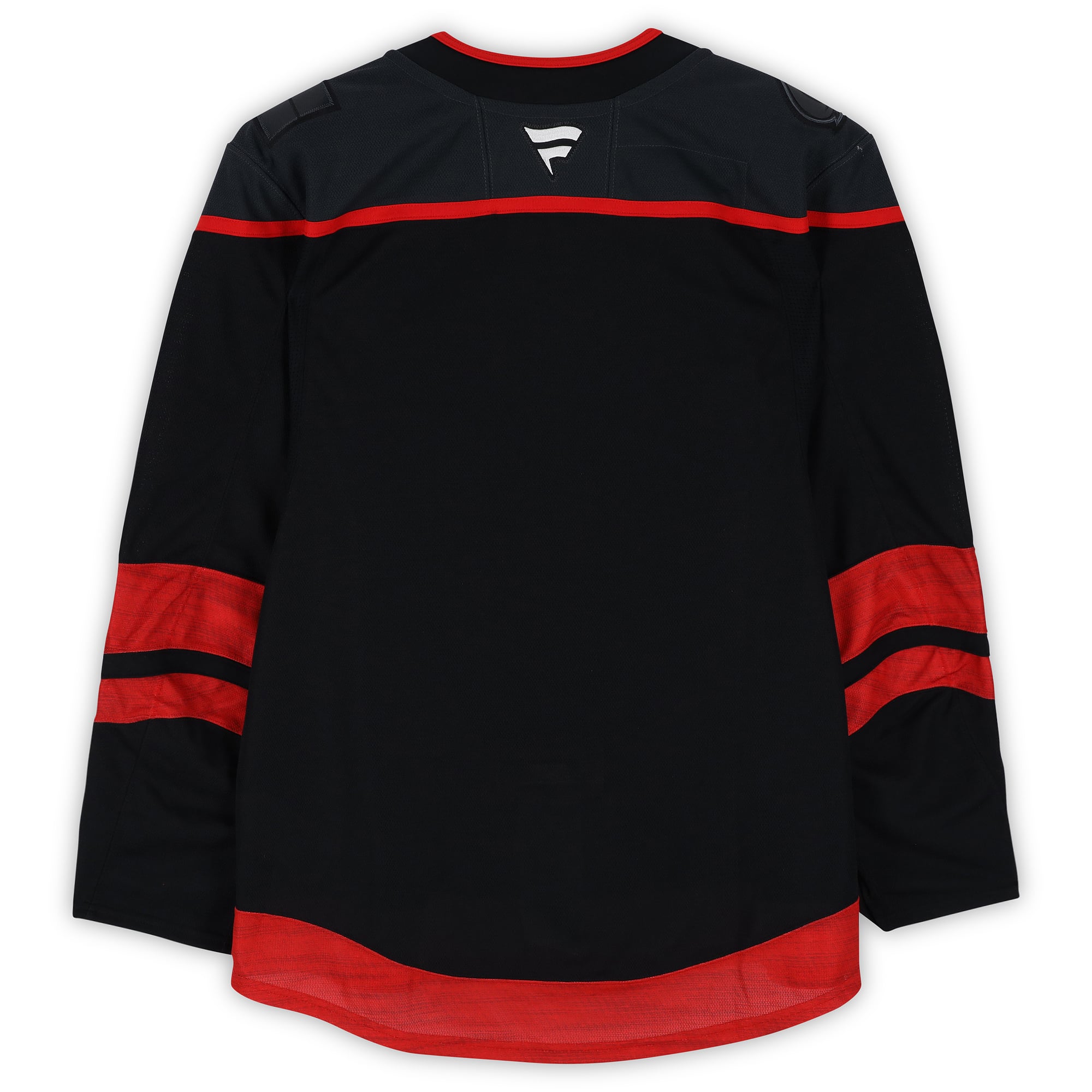 Maillot authentique Fanatics Pro noir des Hurricanes de la Caroline, champions de la Coupe Stanley 2026, avec plusieurs signatures - Édition limitée à 10 exemplaires