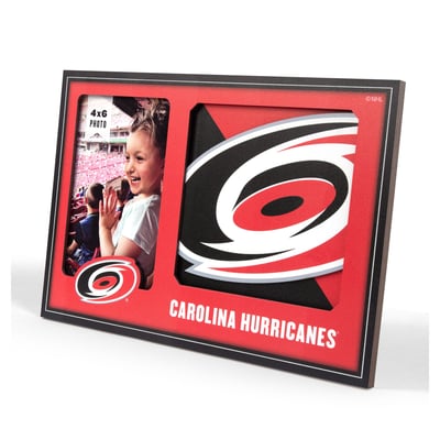 Carolina Hurricanes IDNA 3D Logo Series Picture Frame