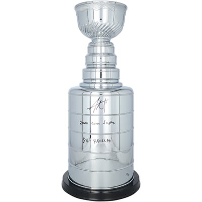 Jordan Staal Carolina Hurricanes Autographed Fanatics Authentic 2026 Stanley Cup Champions 2' Replica Cup with Multiple Inscriptions - Limited Edition of 5