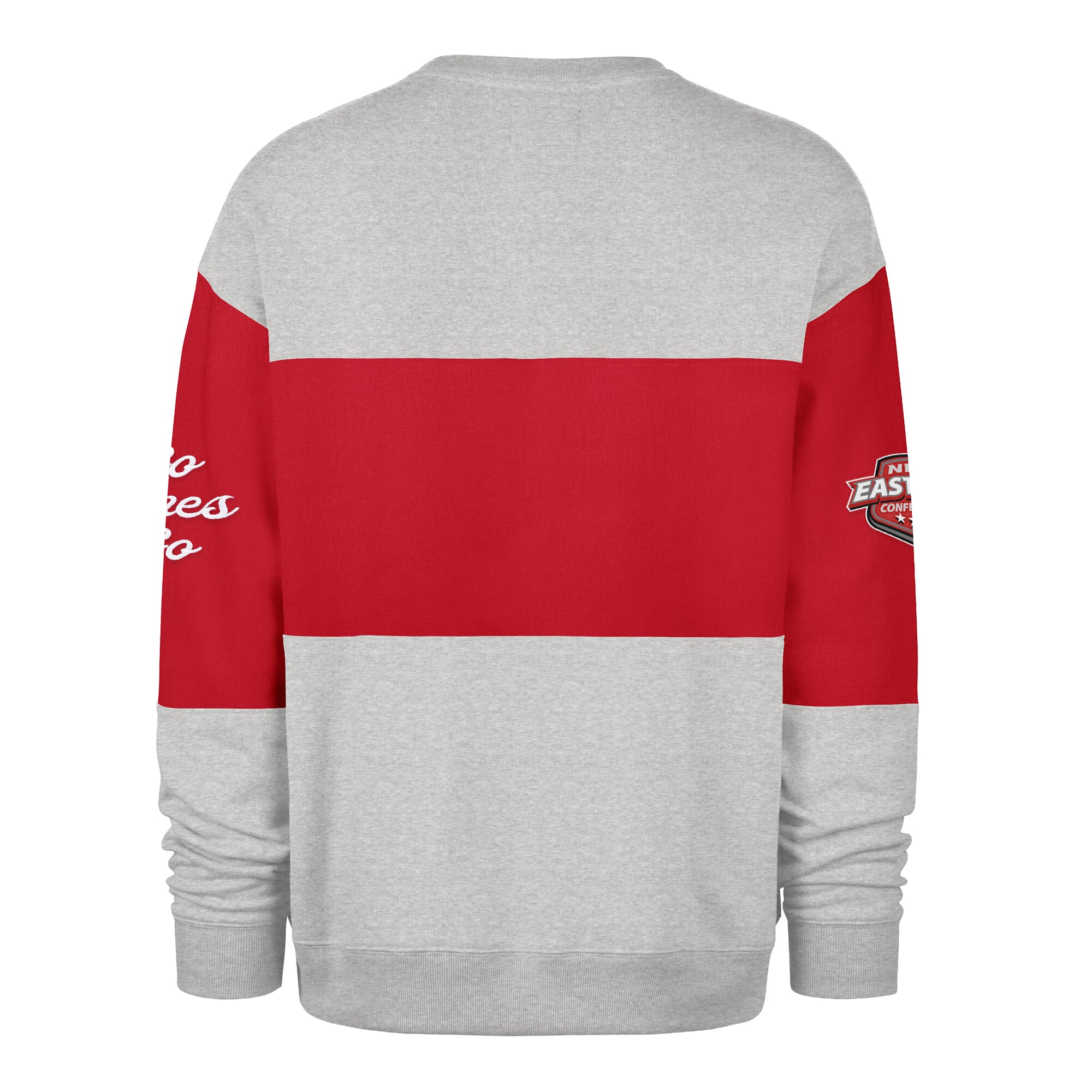 Sweat-shirt à col rond gris Carolina Hurricanes automne Maximilist pour homme « 47 »