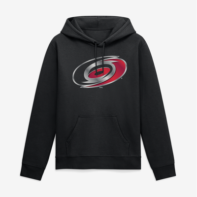 Carolina Hurricanes Big & Tall Metallic Mascot Hoodie - Black