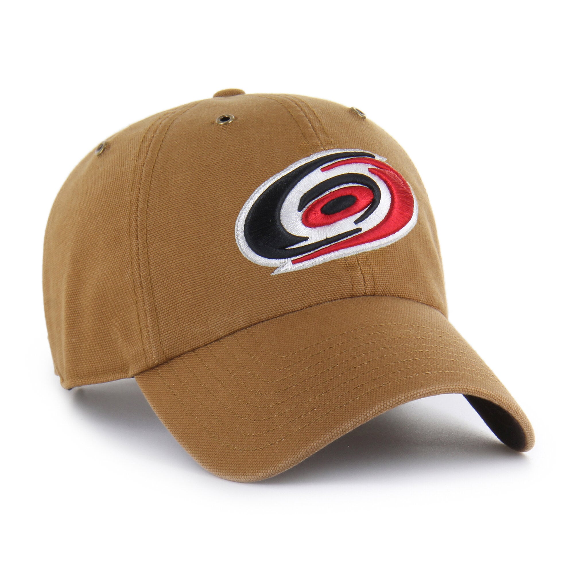 Men's Carhartt x '47 Brown Carolina Hurricanes Clean Up Adjustable Hat