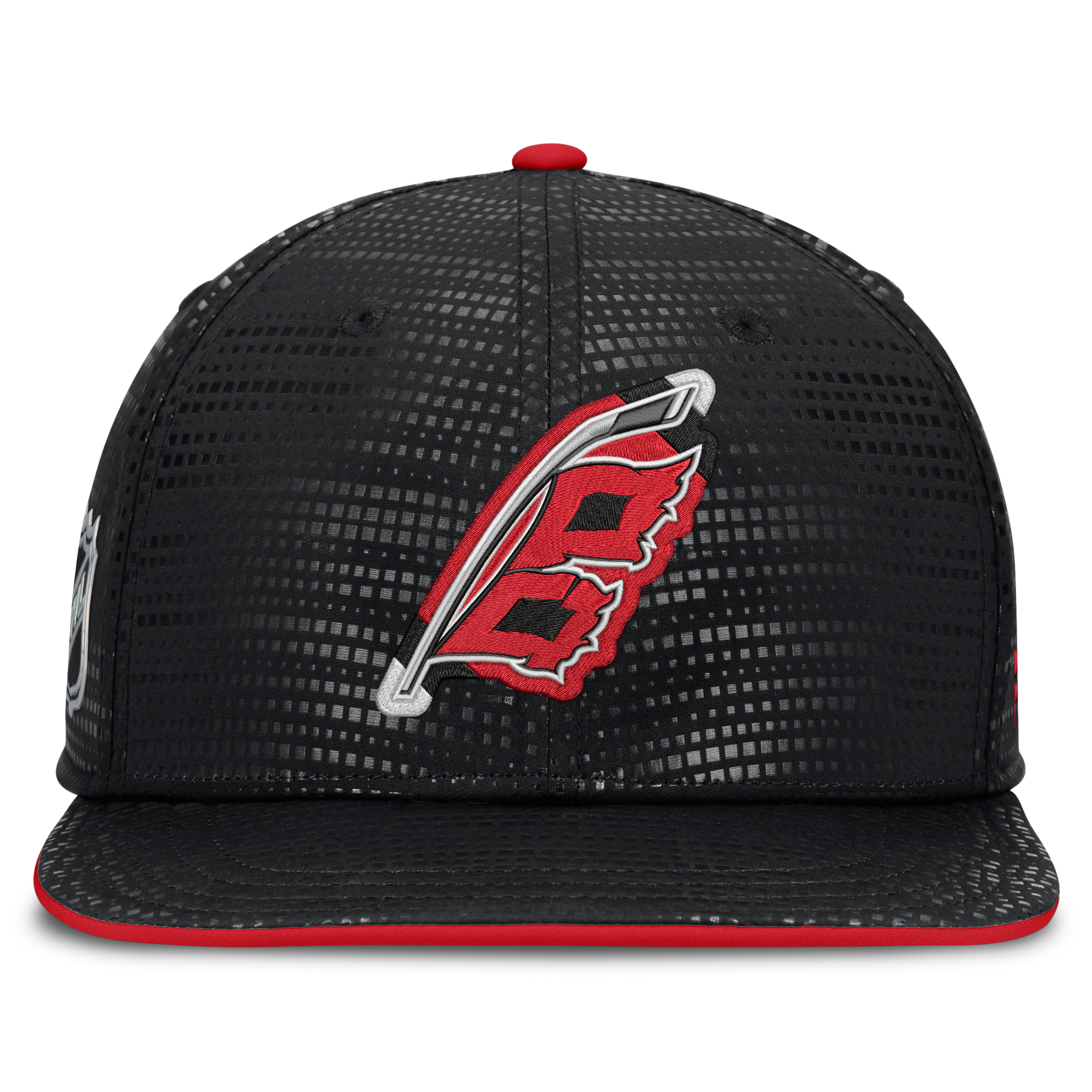 Casquette snapback authentique alternative noire des Hurricanes de la Caroline pour homme de Fanatics