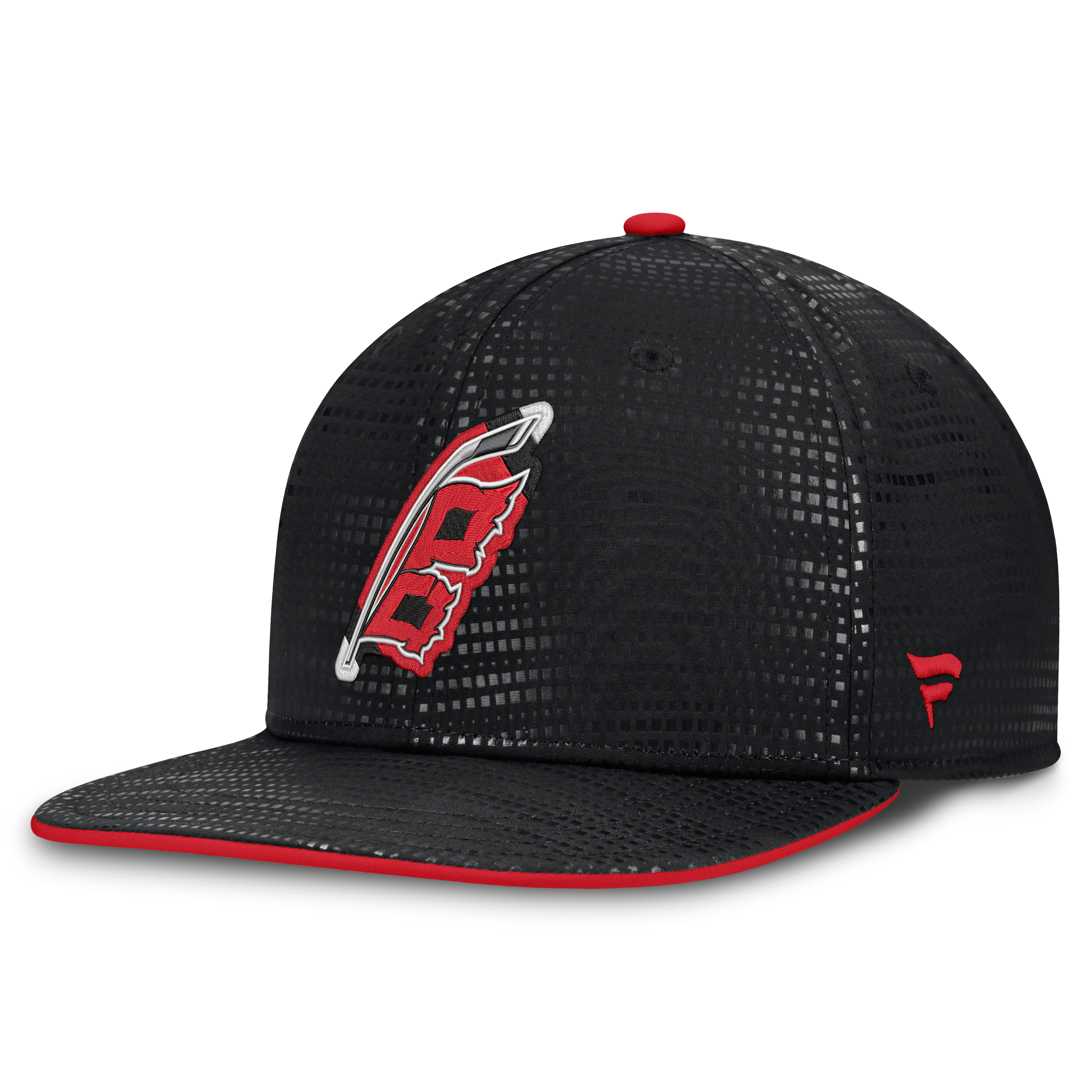 Casquette snapback authentique alternative noire des Hurricanes de la Caroline pour homme de Fanatics