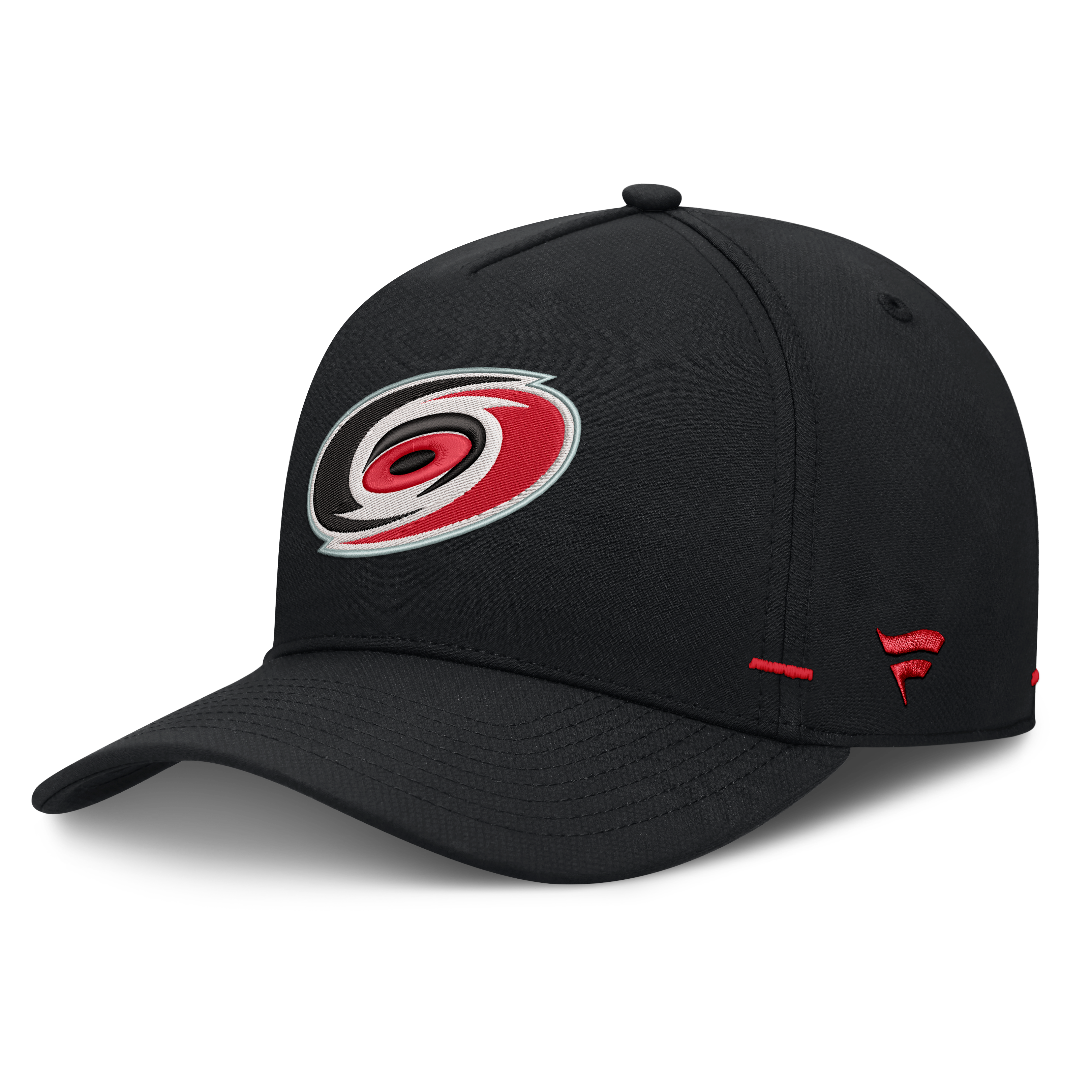 Men's Fanatics Black Carolina Hurricanes Authentic Pro Rink Bar Tacks A-Frame Adjustable Hat