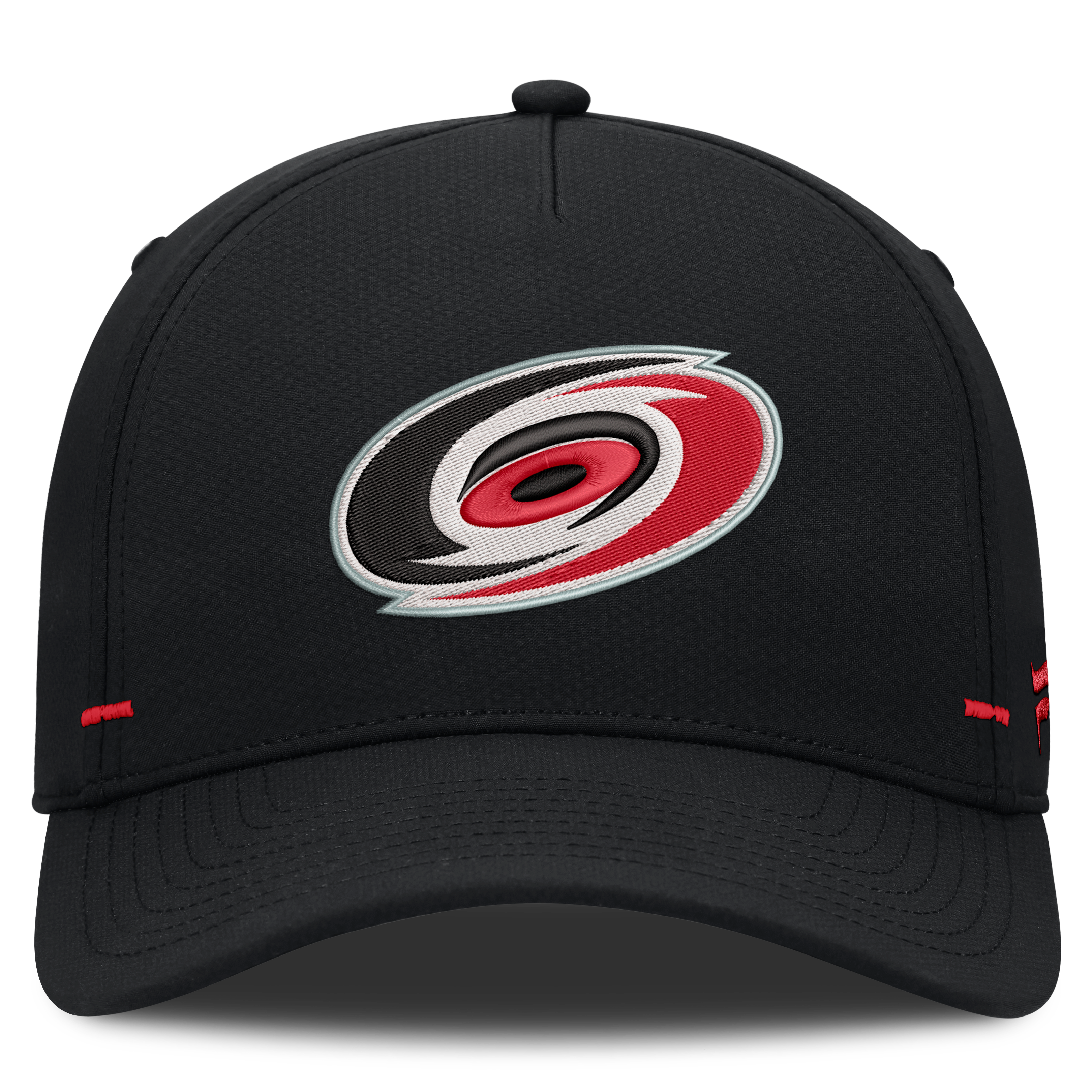Men's Fanatics Black Carolina Hurricanes Authentic Pro Rink Bar Tacks A-Frame Adjustable Hat