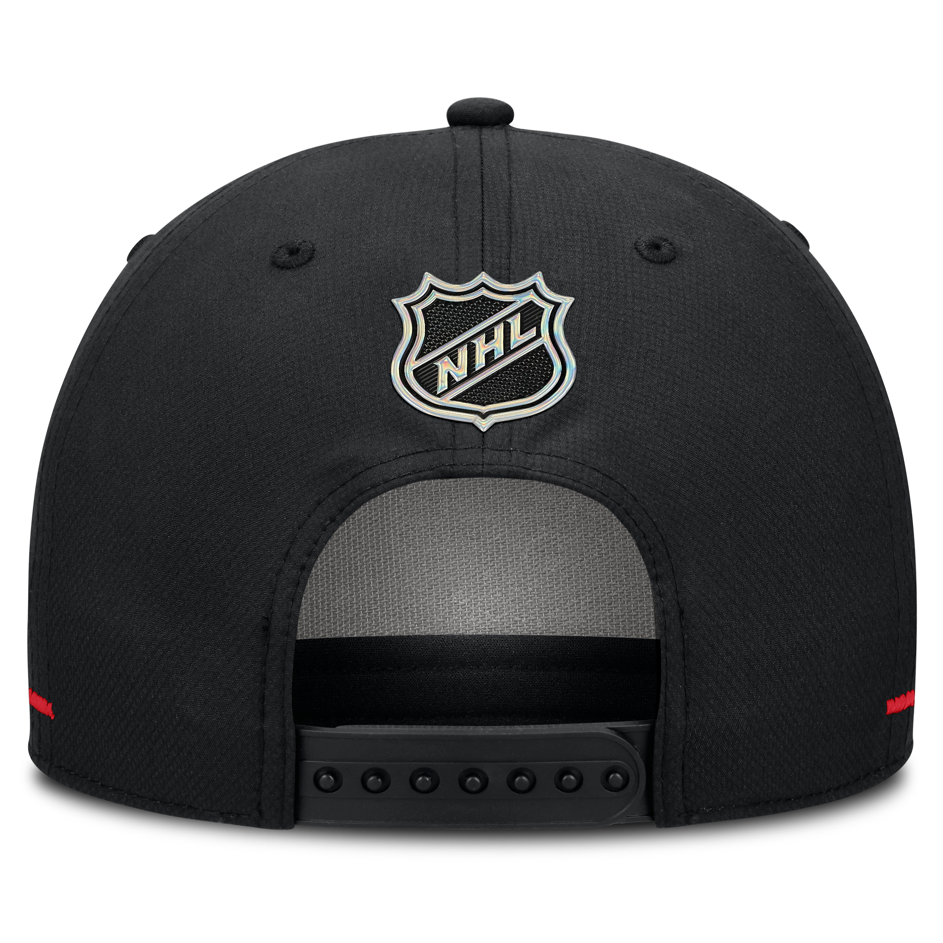 Men's Fanatics Black Carolina Hurricanes Authentic Pro Rink Bar Tacks A-Frame Adjustable Hat