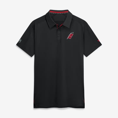 Men's Carolina Hurricanes Fanatics Black Authentic Pro Rink Polo