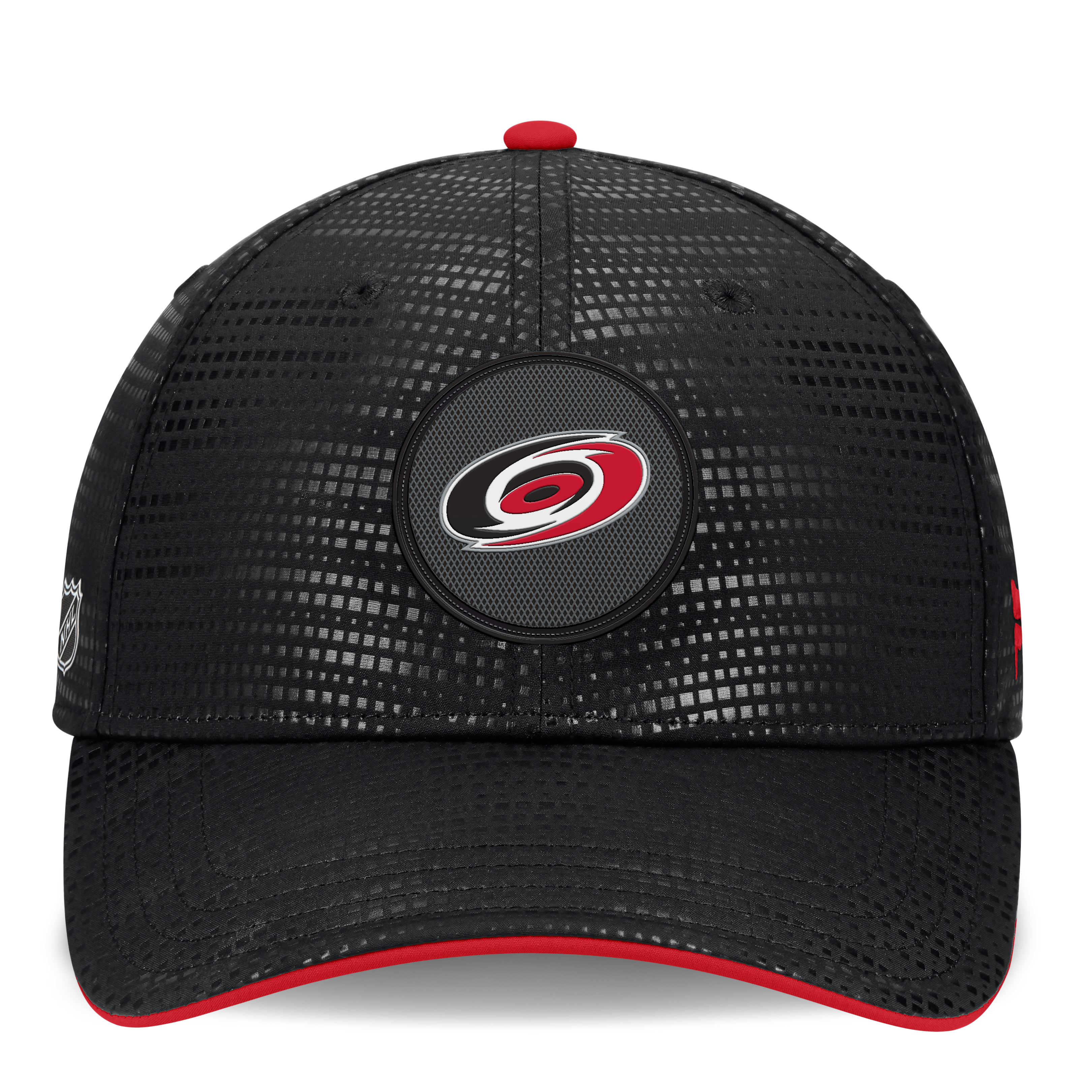 Men's Fanatics Black Carolina Hurricanes Authentic Pro Rink Stretch Fit Hat