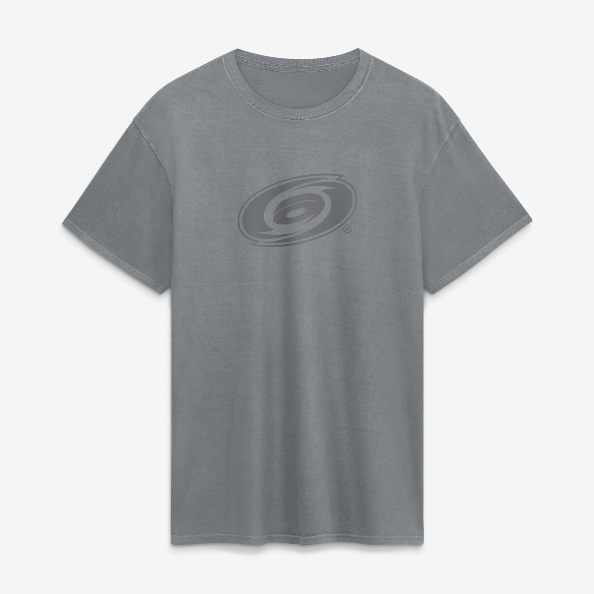 T-shirt Fanatics gris pour homme, modèle Core Beach Wash des Hurricanes de la Caroline