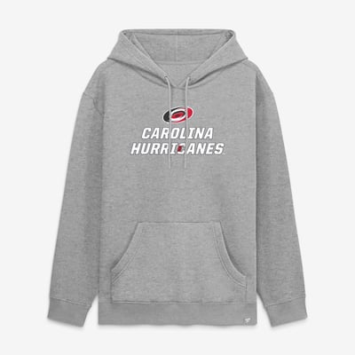Carolina Hurricanes Fanatics Home Fleece Hoodie - Heather Gray