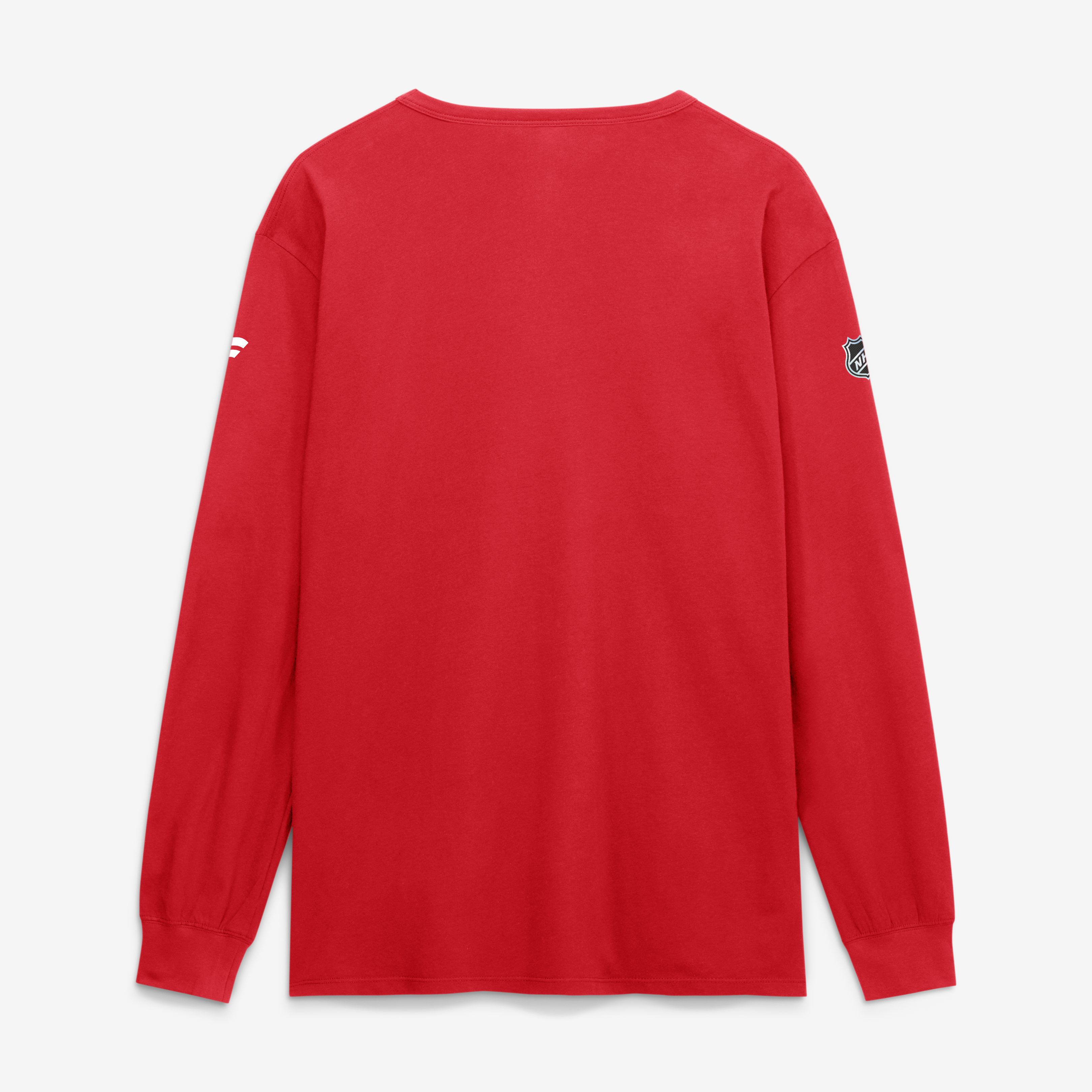 T-shirt à manches longues authentique Fanatics Red Carolina Hurricanes Pro Property Of Practice pour homme