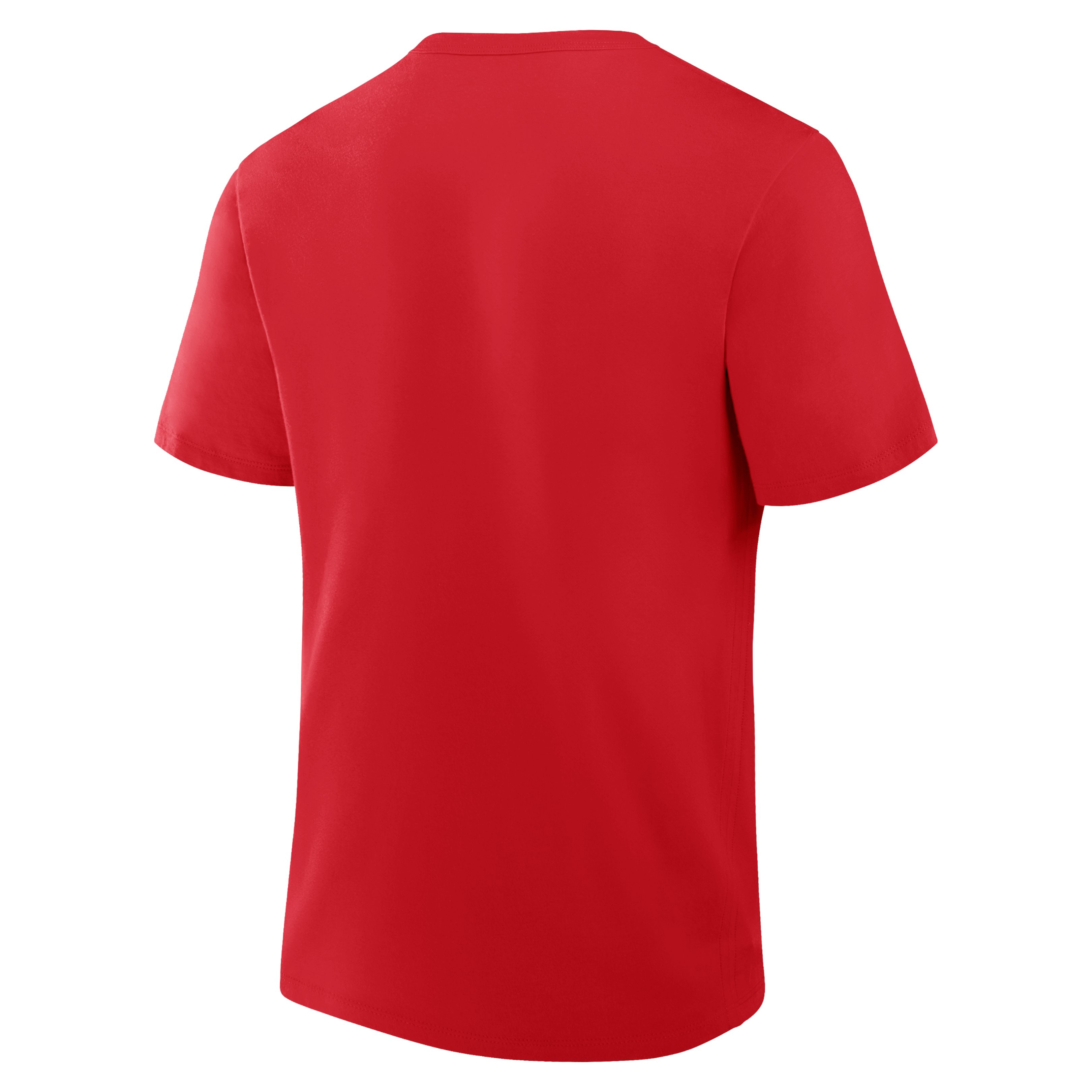 T-shirt Fanatics pour hommes, modèle « Red Carolina Hurricanes, doubles champions de la Coupe Stanley », commémoré et valorisé.