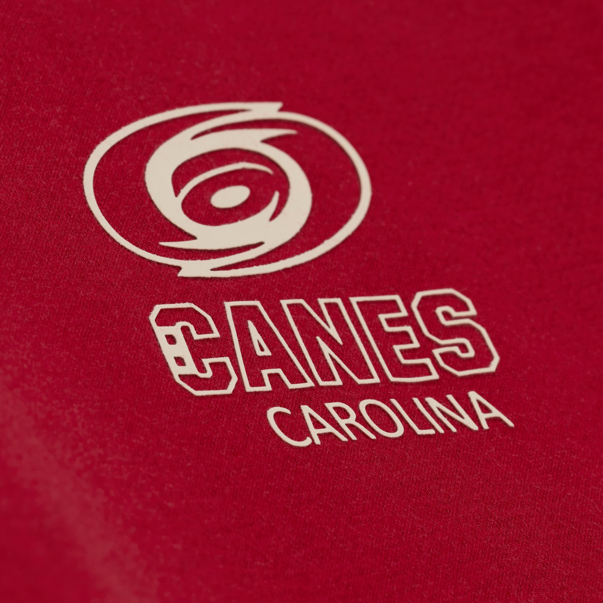 Men's Mitchell & Ness Red Carolina Hurricanes Core Essentials Hoodie