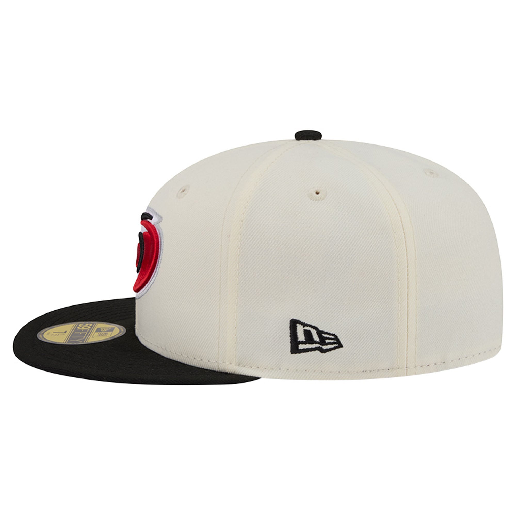 Men's New Era  Cream Carolina Hurricanes 250th Anniversary of the United States Two-Tone 59FIFTY Fitted Hat