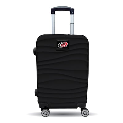 Carolina Hurricanes MOJO Black Color Blitz Carry-On Hardcase Spinner Luggage
