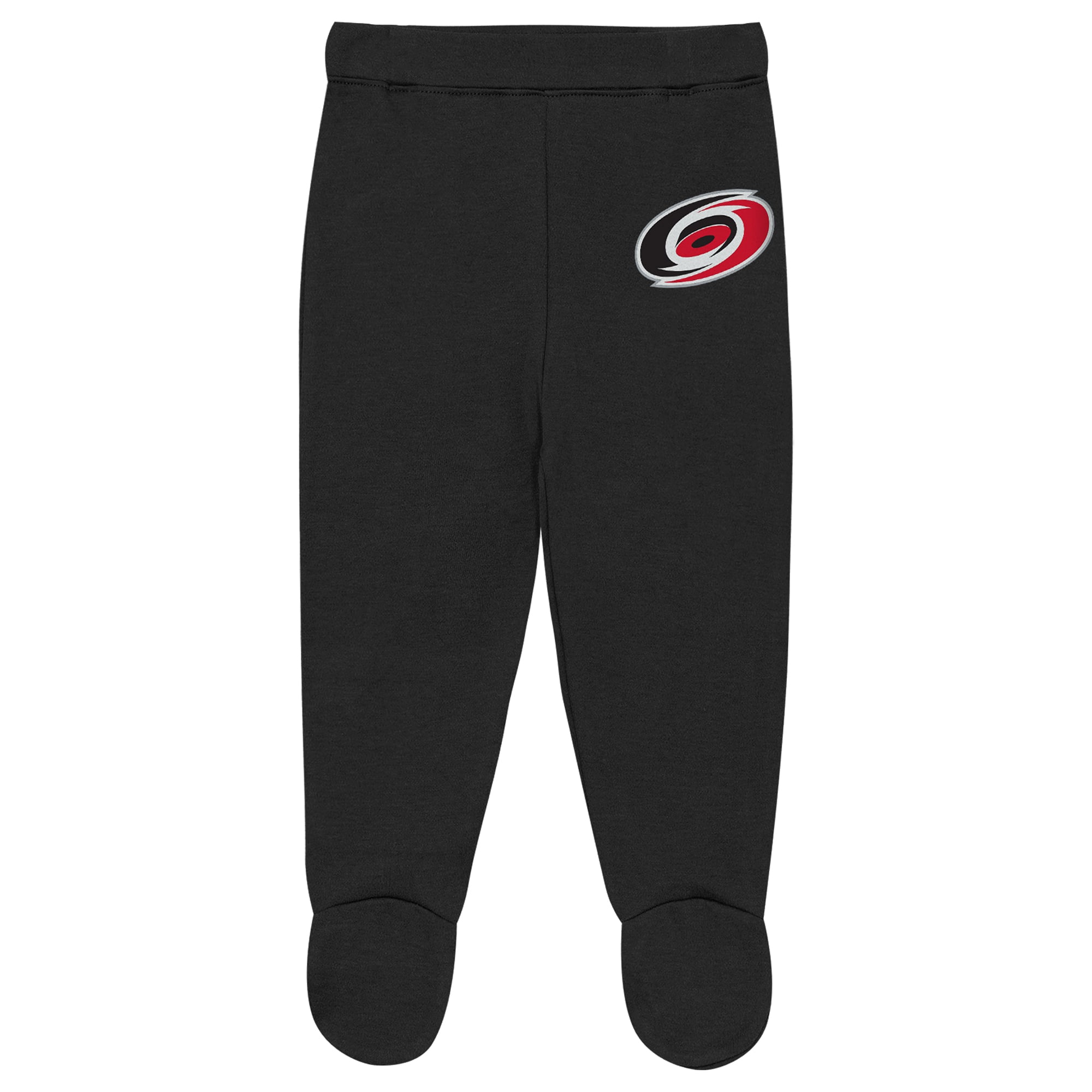 Newborn Outerstuff  Heathered Bone Carolina Hurricanes Huddles and Giggles Three-Piece Set