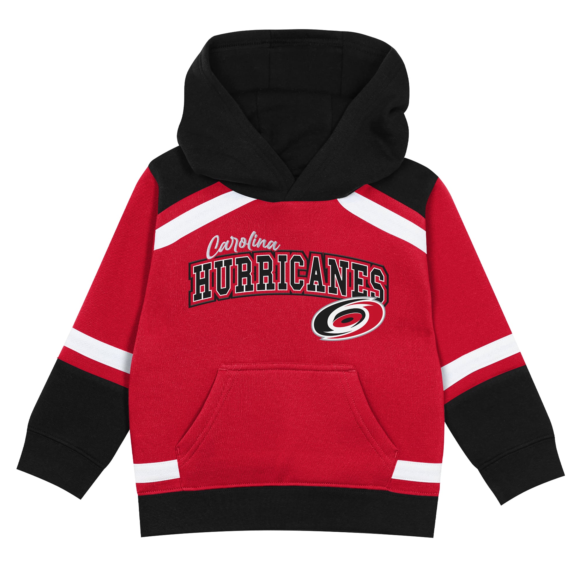 Ensemble sweat à capuche et pantalon Ice Explorer rouge noir des Hurricanes de la Caroline pour tout-petits Outerstuff