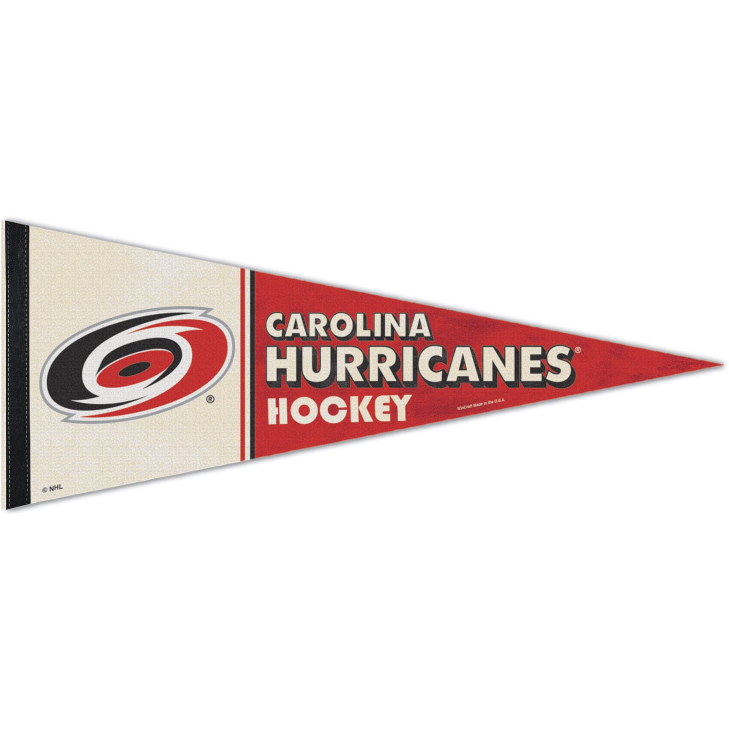 WinCraft Carolina Hurricanes 12'' x 30'' Vintage Retro Pennant