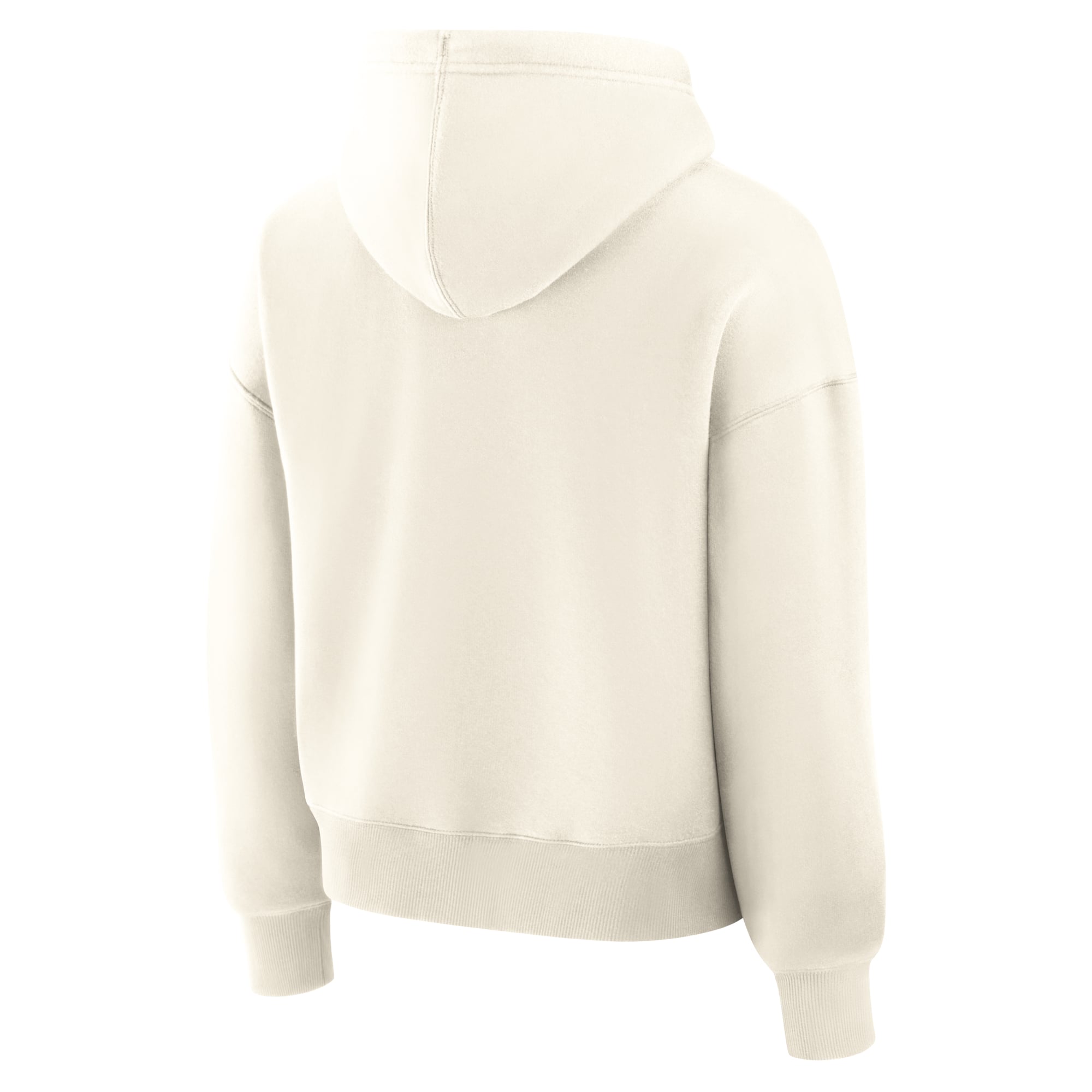 Sweat à capuche Fanatics crème pour femme, logo vieilli des Hurricanes de la Caroline