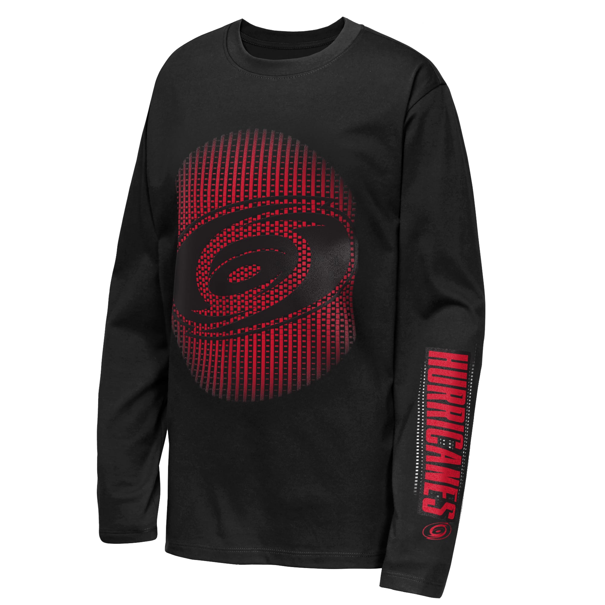 T-shirt à manches longues noir Youth Outerstuff Carolina Hurricanes Regroup & Reset