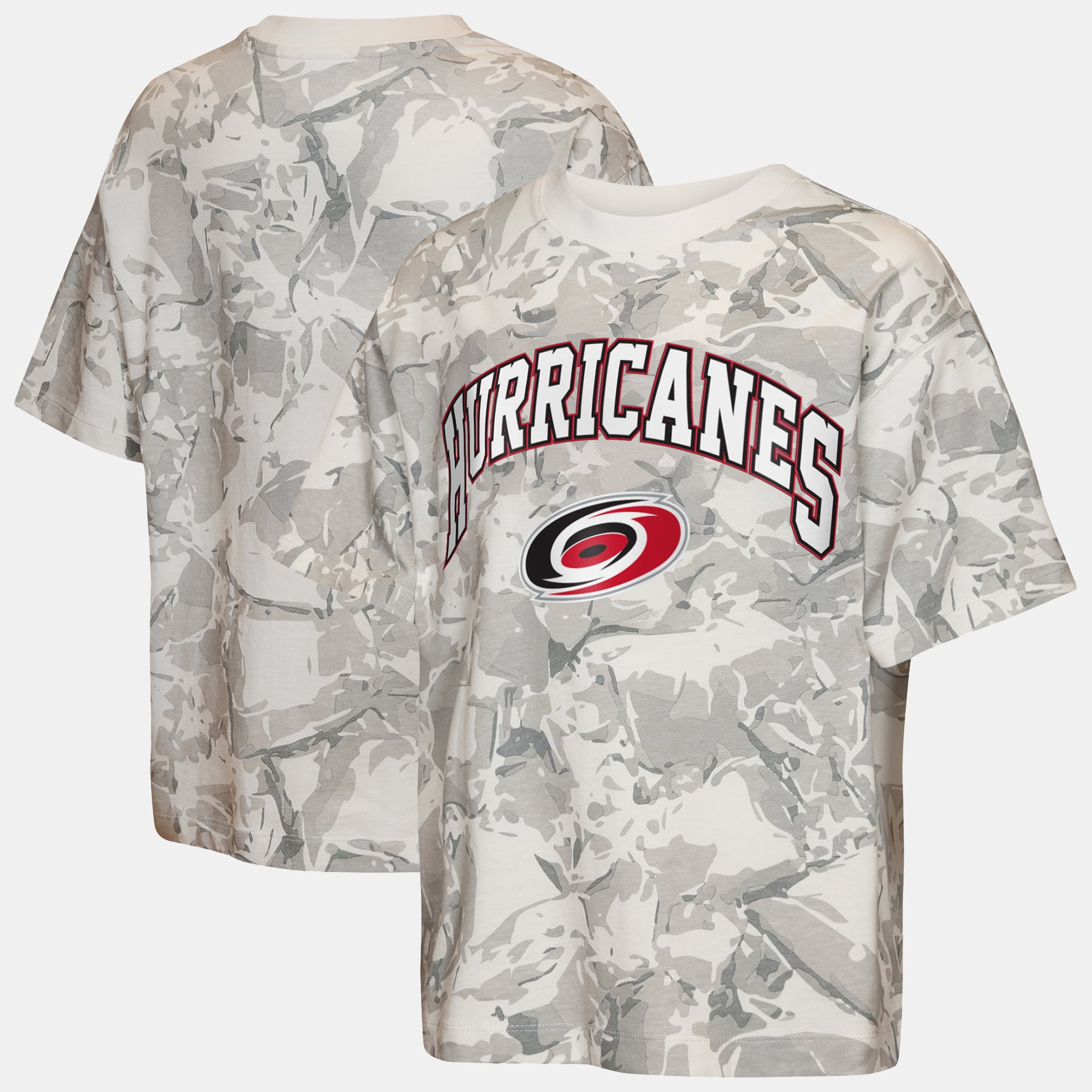 T-shirt camouflage Outerstuff pour jeunes, motif Hurricanes de la Caroline