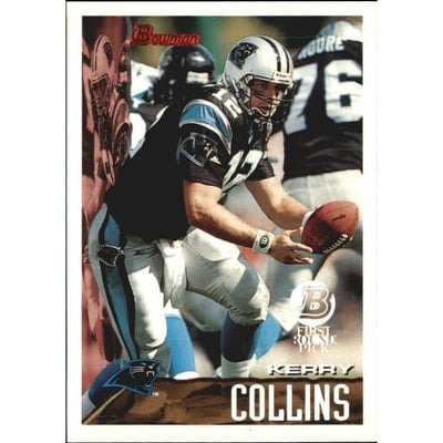 1995 Bowman First Round Picks #5 Kerry Collins