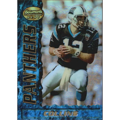1995 Bowman's Best Refractors #5 Kerry Collins