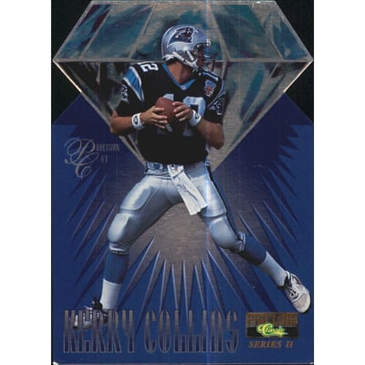 1995 Pro Line Precision Cuts #P3 Kerry Collins