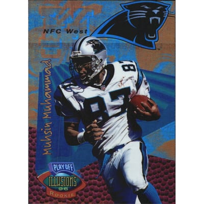 1996 Playoff Illusions Spectralusion Elite #71 Muhsin Muhammad