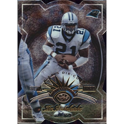 1997 Leaf Fractal Matrix Die-Cuts #97 Tim Biakabutuka SY