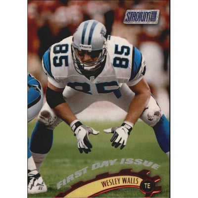 1997 Stadium Club First Day #115 Wesley Walls