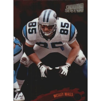 1997 Stadium Club One of a Kind #115 Wesley Walls