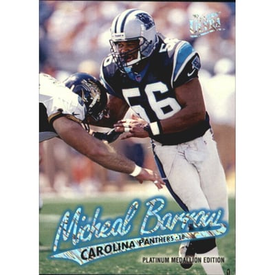 1997 Ultra Platinum Medallion #P327 Micheal Barrow