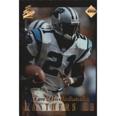1998 Collector's Edge First Place 50-Point Silver #22 Tim Biakabutuka