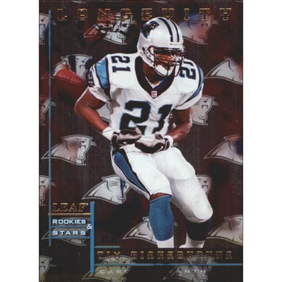 1998 Leaf Rookies and Stars Longevity #58 Tim Biakabutuka