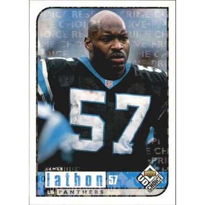 1998 UD Choice Prime Choice Reserve #30 Lamar Lathon