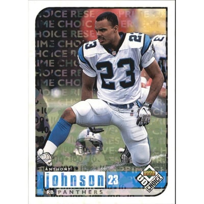 1998 UD Choice Prime Choice Reserve #31 Anthony Johnson